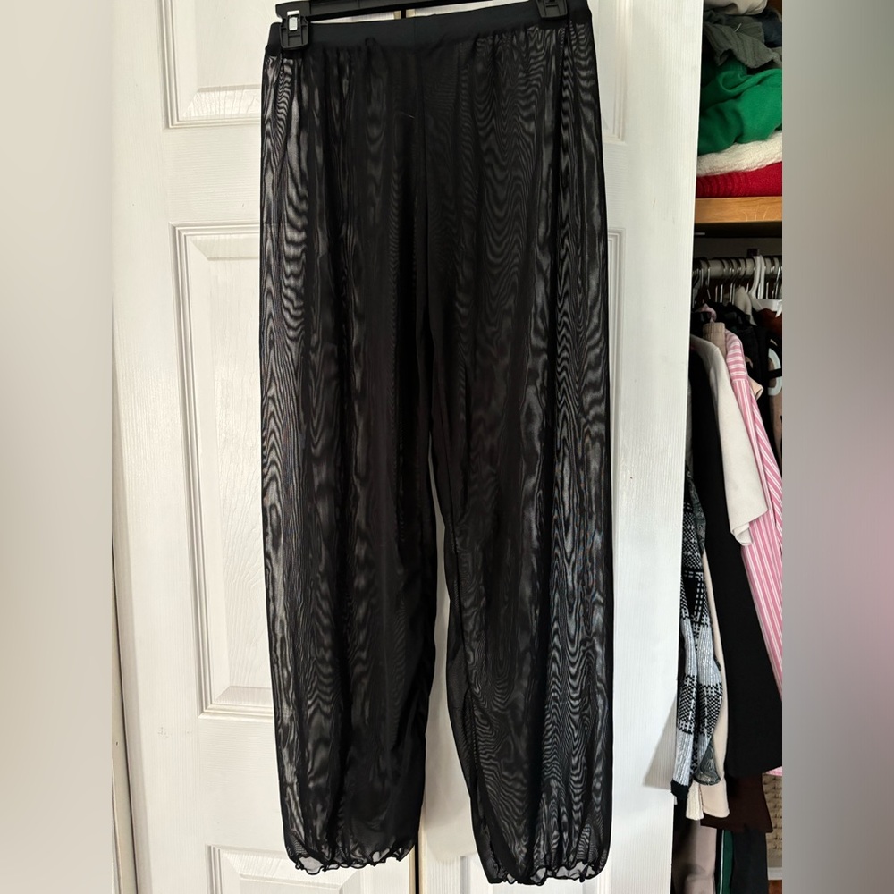 Shein Sheer Bathing Suit Coverup Pant - Picture 4 of 4